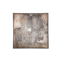WANDPANEEL Pathe Braun 122.5/5/122.5cm - Braun, Kunststoff (5/122.5/122.5cm) - PTMD Collection