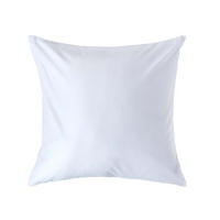 KISSENBEZUG Premium, Ägyptische Baumwolle, Fadendichte 1000 - Weiß, Textil (60/60cm) - Homescapes