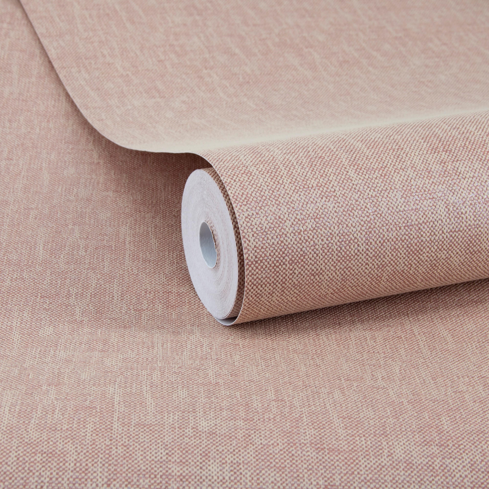 VLIESTAPETE - Leinen Schimmer Soft Gelb - Gelb, Papier/Kunststoff (52/1000cm) - Superfresco Easy