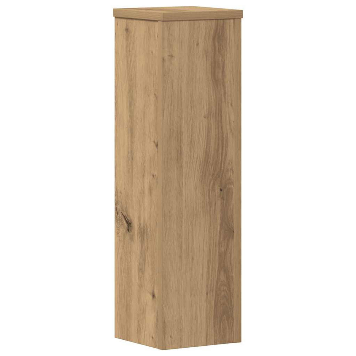 PFLANZENSTÄNDER 2er Set Artisan-Eiche 17/17/60 Cm Holzwerkstoff - Braun, Holzwerkstoff (17/60/17cm) - vidaXL