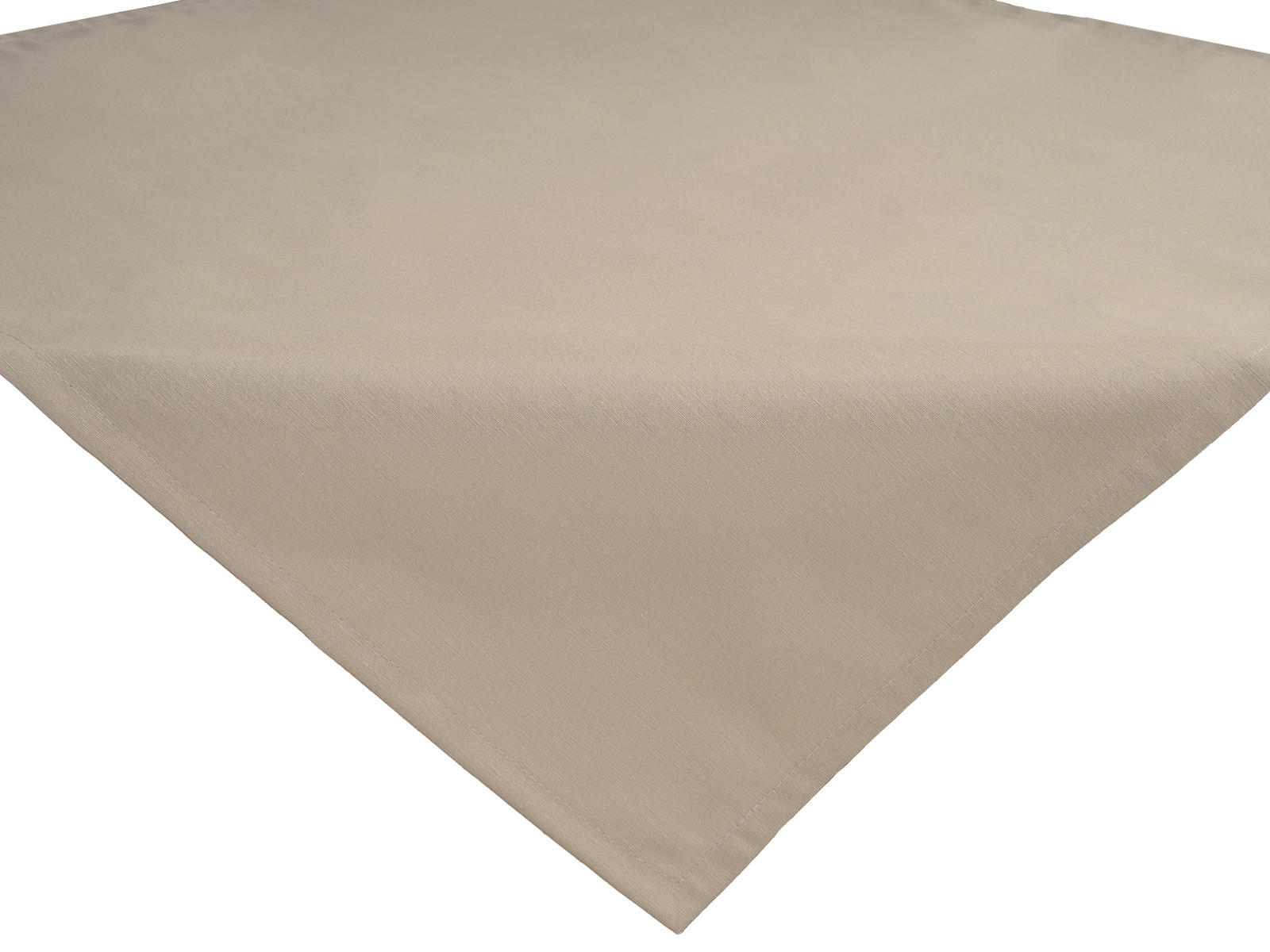 MITTELDECKE Wunschton taupe 80/80 cm - Taupe, Textil (80/80cm) - beties Heimtextil