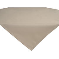 MITTELDECKE Wunschton taupe 80/80 cm - Taupe, Textil (80/80cm) - beties Heimtextil