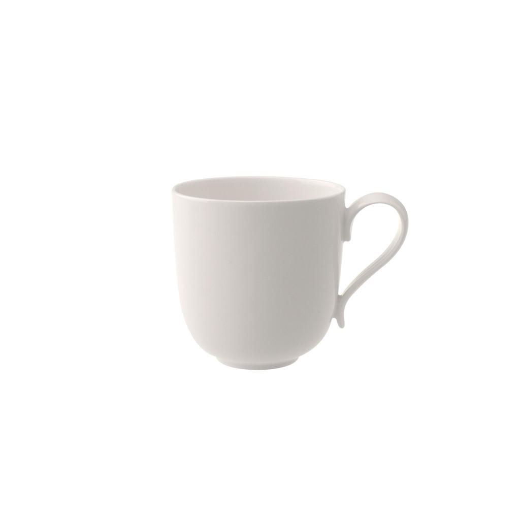 BECHER MIT HENKEL New Cottage Basic weiß 260 ml - Weiß, Keramik (0.26L) - Villeroy & Boch