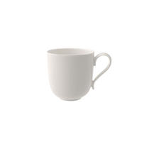 BECHER MIT HENKEL New Cottage Basic weiß 260 ml - Weiß, Keramik (0.26L) - Villeroy & Boch