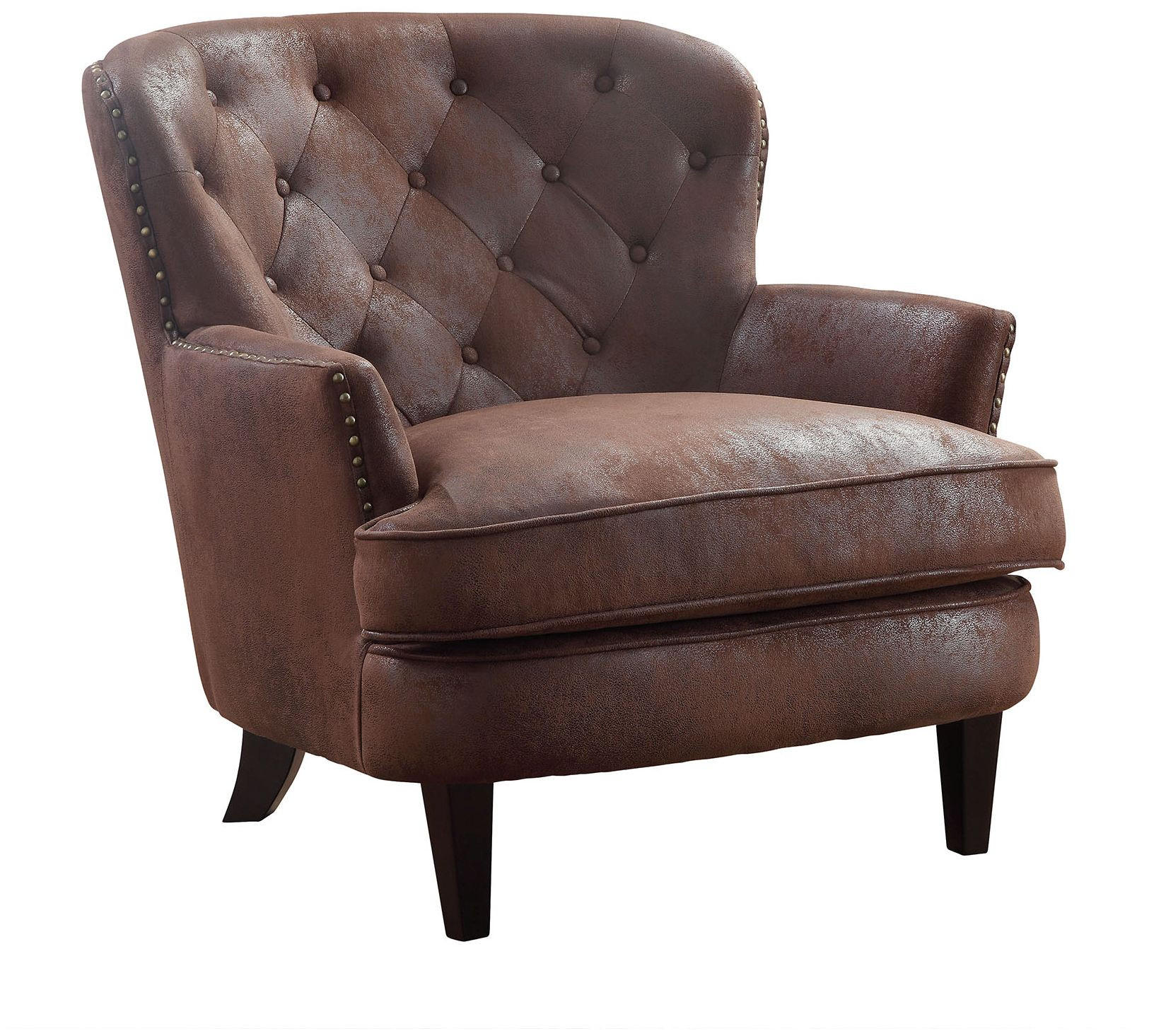 Atlantic home collection Sessel Braun 82x88x83 cm