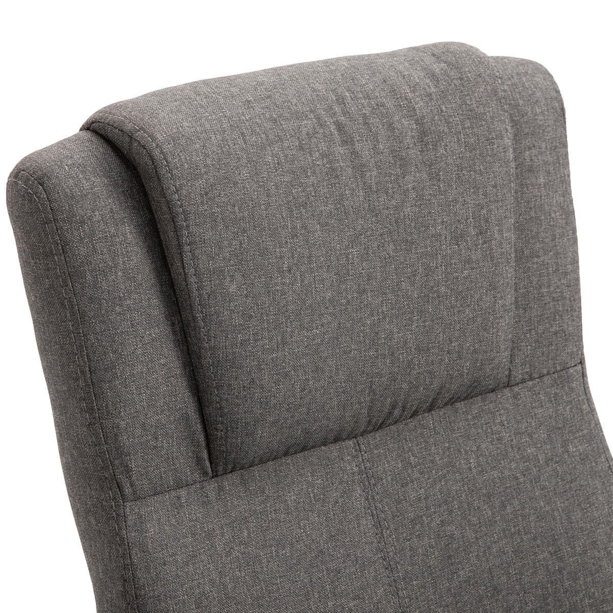DREHSTUHL MELLOW Stoffbezug Dunkelgrau - Dunkelgrau, Textil (64/113/56cm) - SVITA