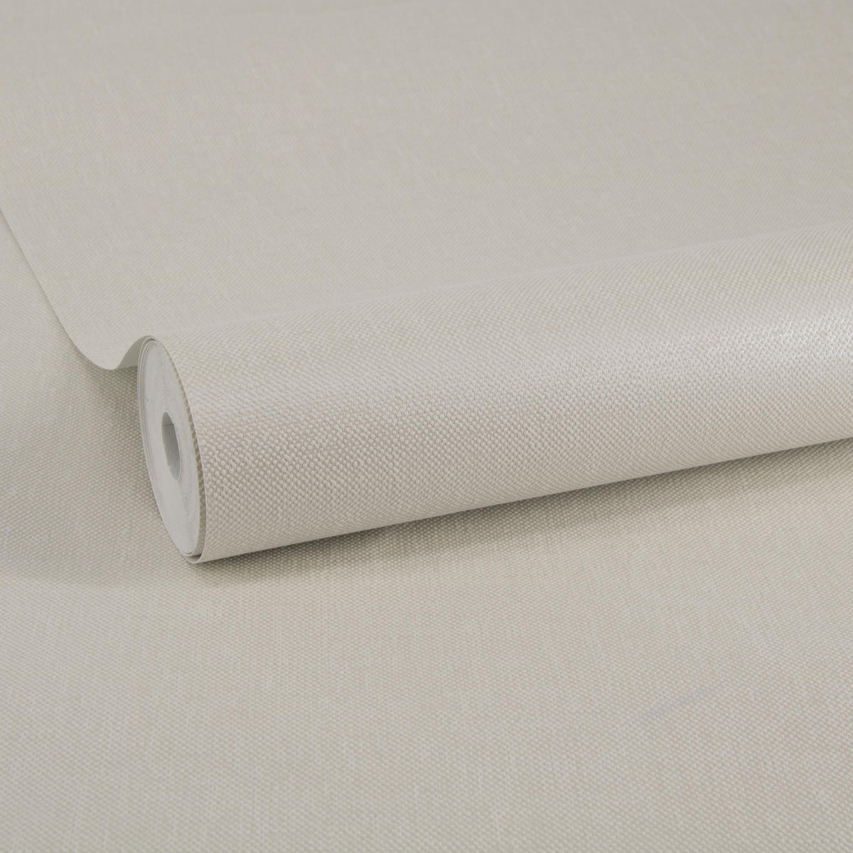 VLIESTAPETE - Leinen Schimmer Weiß - Weiß, Papier/Kunststoff (52/1000cm) - Superfresco Easy
