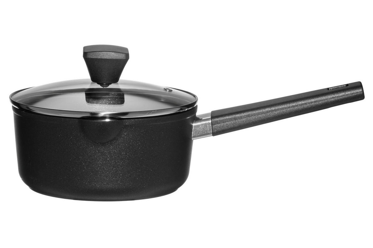 KOCHTOPF Graphenbeschichtung 2 l - Schwarz, Metall (20cm)