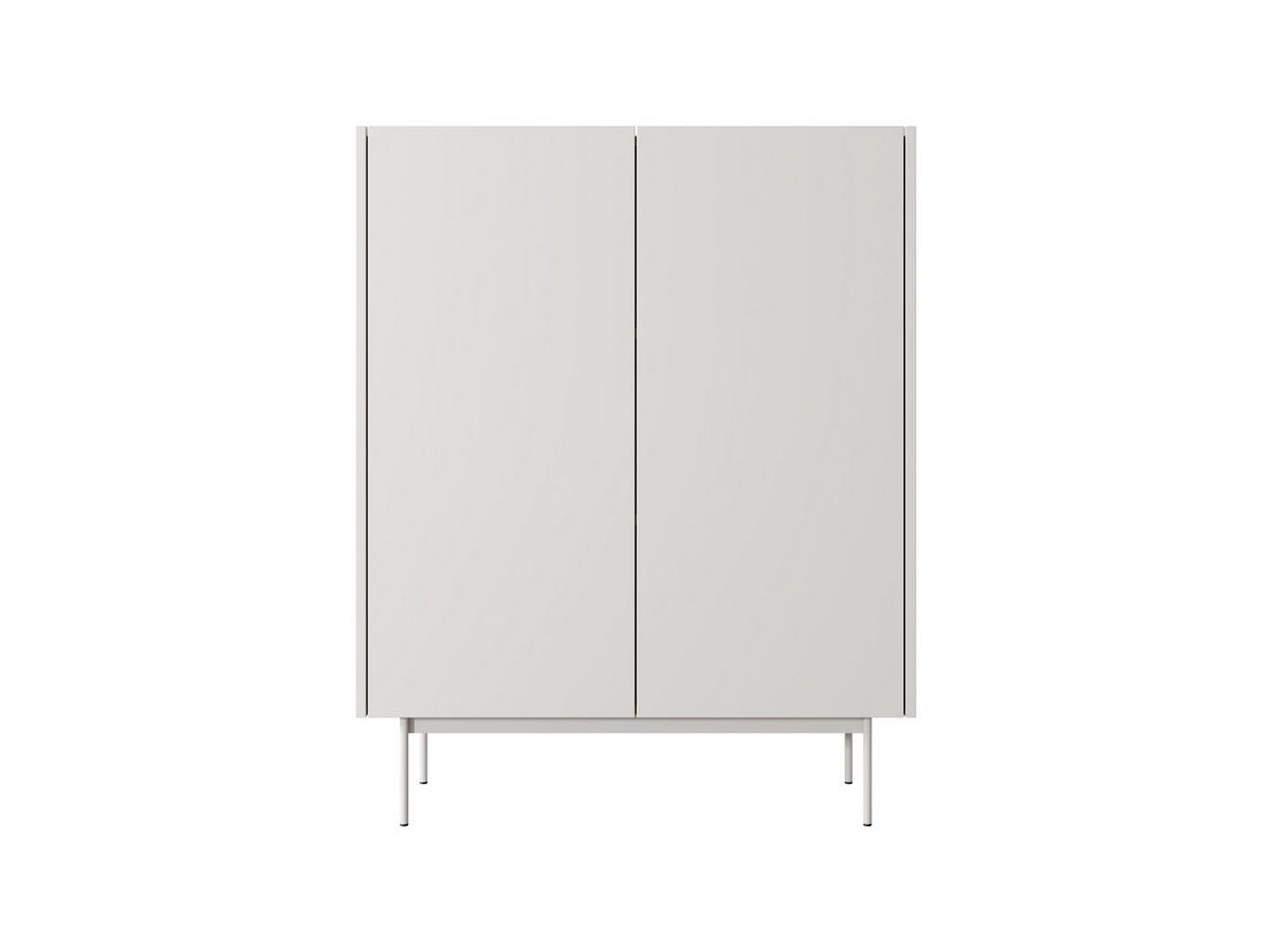 KOMMODE aus Kaschmir mit Einlegeböden - Modernes Design für Wohnzimmer, Schlafzimmer und Diele - Kaschmir, Holzwerkstoff (97/122/37cm)