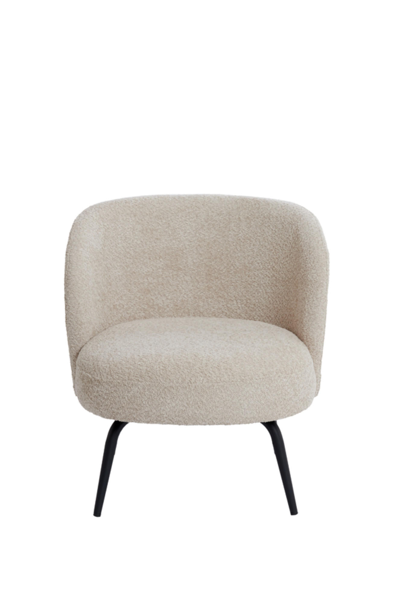 SESSEL Dieyda Braun 68/67/72 cm - Beige, Textil (68/72/67cm) - Light & Living
