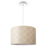 PENDELLEUCHTE Hugo Pd1 Pil 007 - Weiß, Metall (45.5/45.5/27cm) - Paco Home