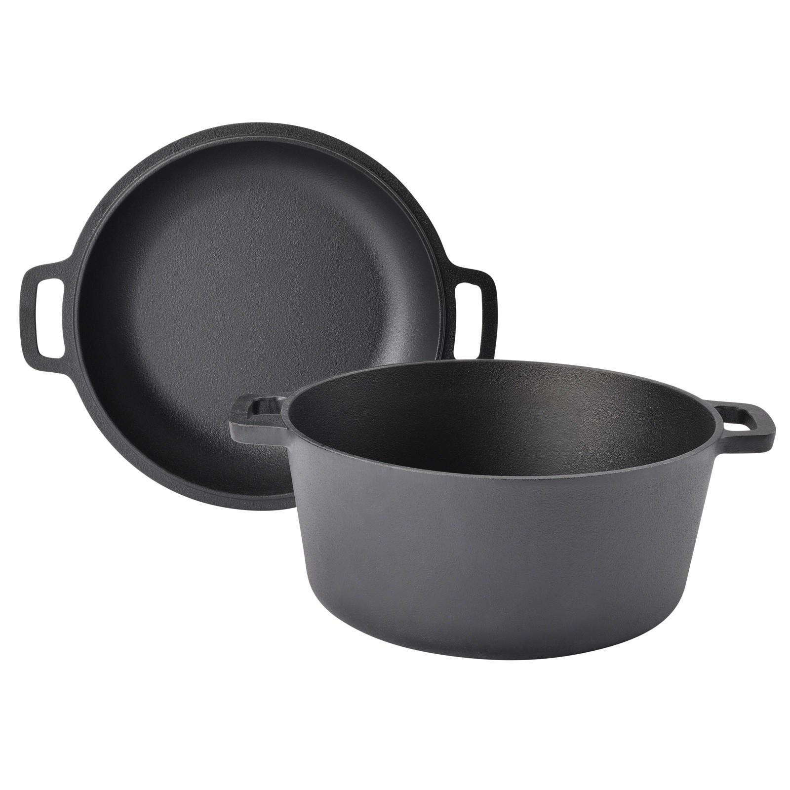 DUTCH OVEN 6L - Schwarz, Metall (25cm) - TAINO