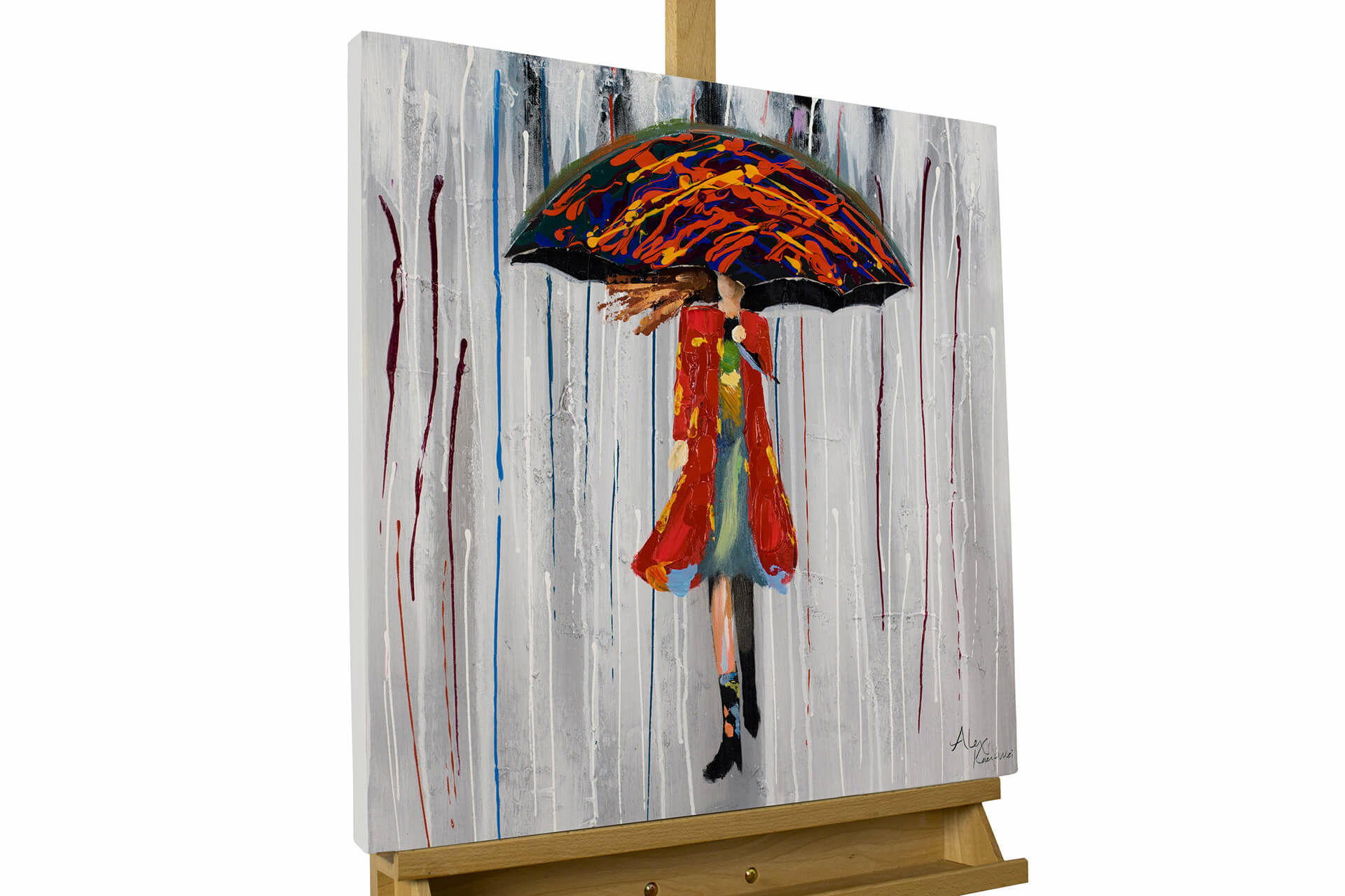 KUNSTLOFT OLEJOMALBA 60/60 cm, Zvířata