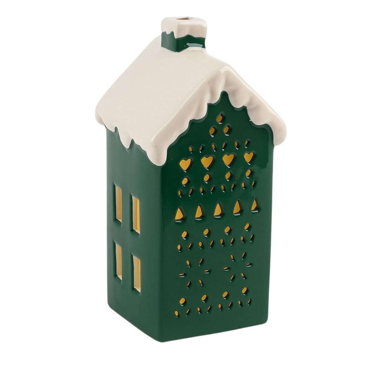 Home Styling Collection Hauslampe Grün 6x15x6 cm