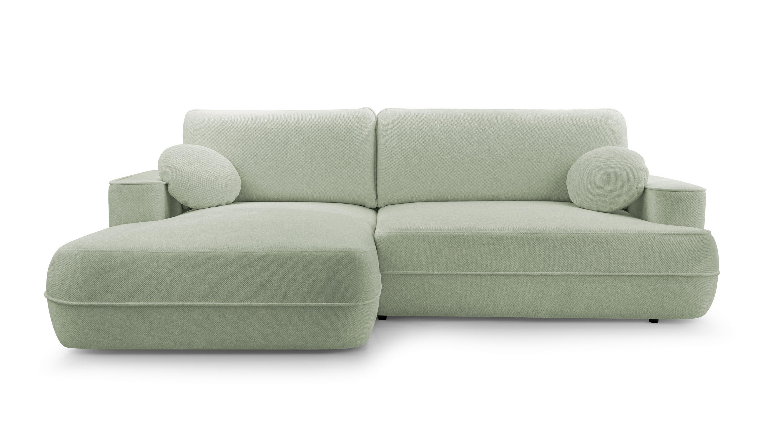 Luxkor24 Ecksofa Mintgrün 260x168 cm