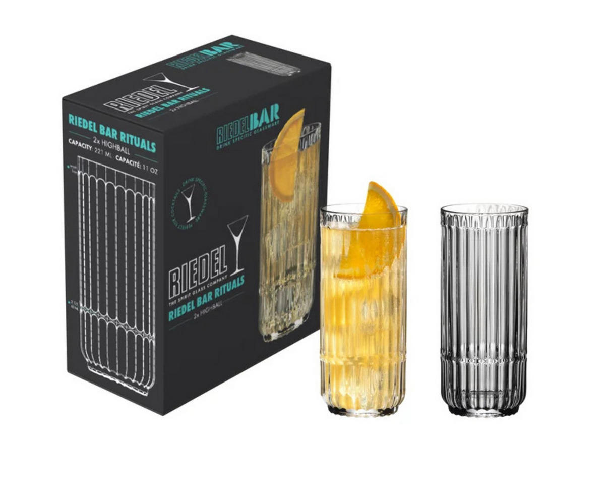 HIGHBALL GLÄSER Bar Rituals transparent 310 ml 2er Set - Transparent, Glas (310L) - Riedel