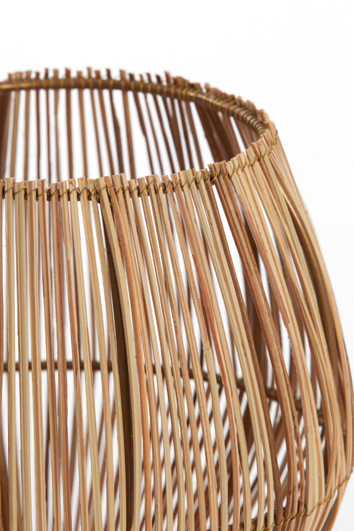 TEELICHT Evisa Braun Ø20/22 cm - Braun, Holz (20/22/20cm) - Light & Living