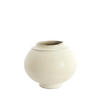 VAZE Lorea Weiß 29.5/29.5/25.5 cm - Weiß, Keramik (25.5cm) - Light & Living