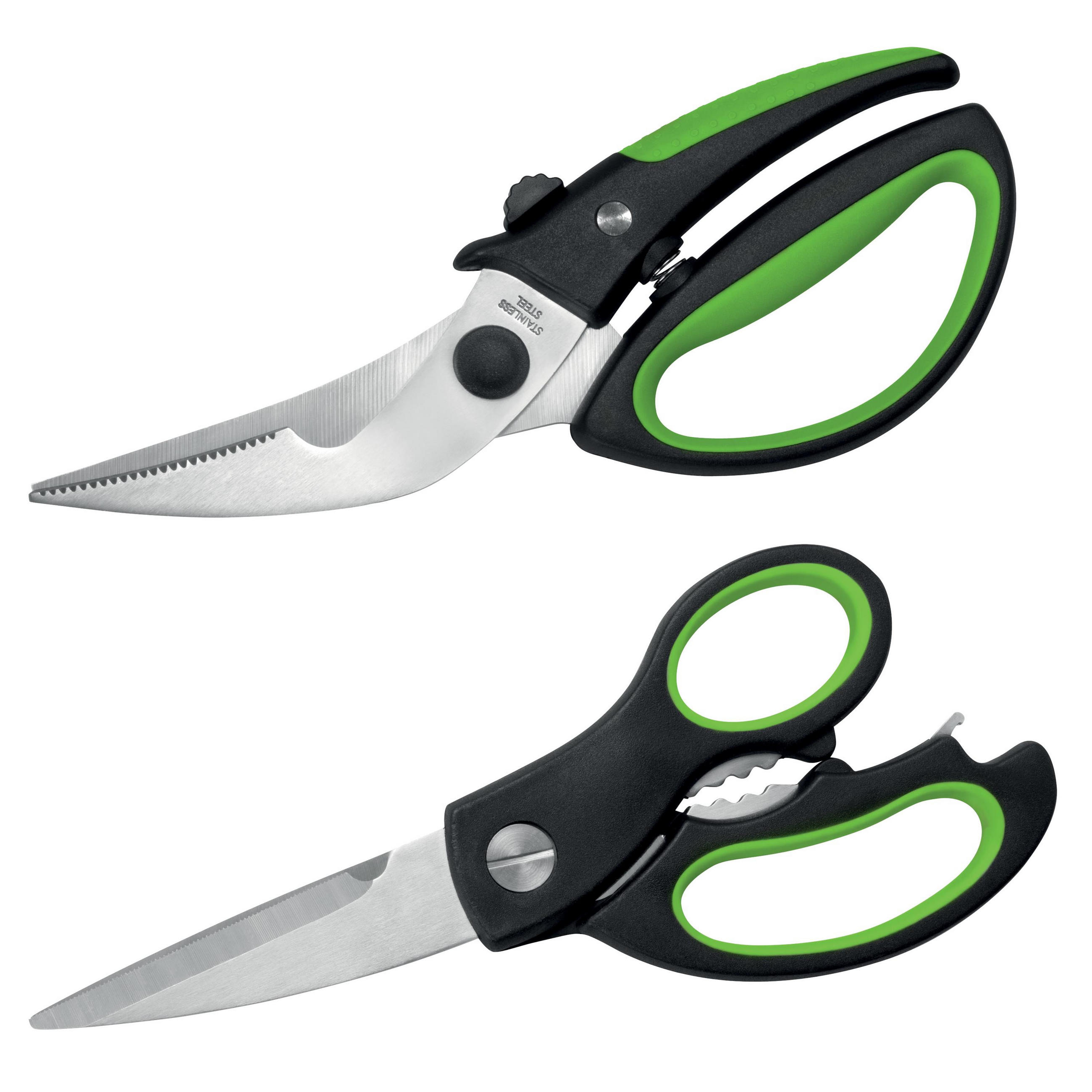 GEFLÜGELSCHEREN, grün, Stahl - Grün, Metall (23cm) - bremermann