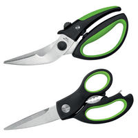 GEFLÜGELSCHEREN, grün, Stahl - Grün, Metall (23cm) - bremermann
