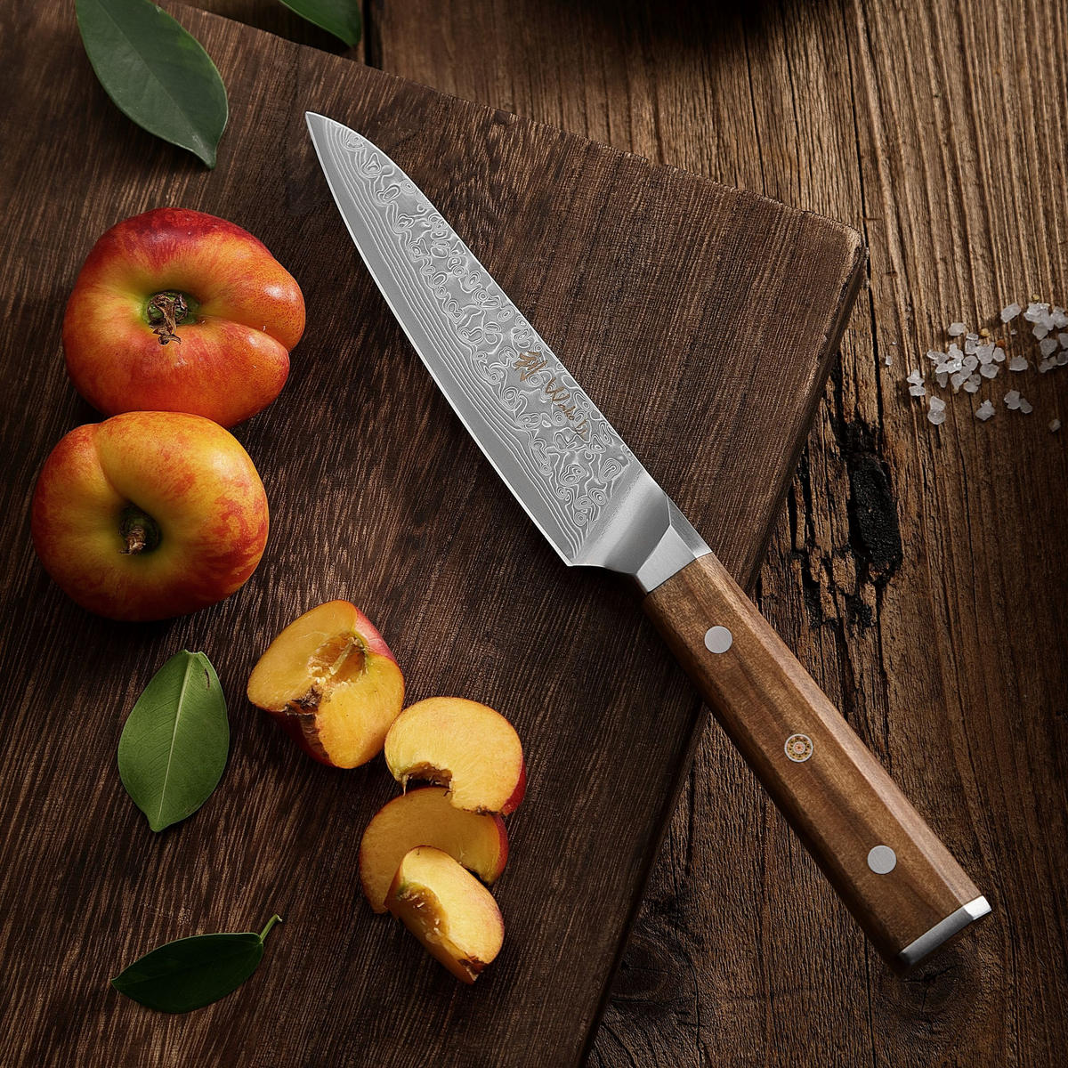 ALLZWECKMESSER 12 cm - Braun, Metall (24cm) - Wakoli