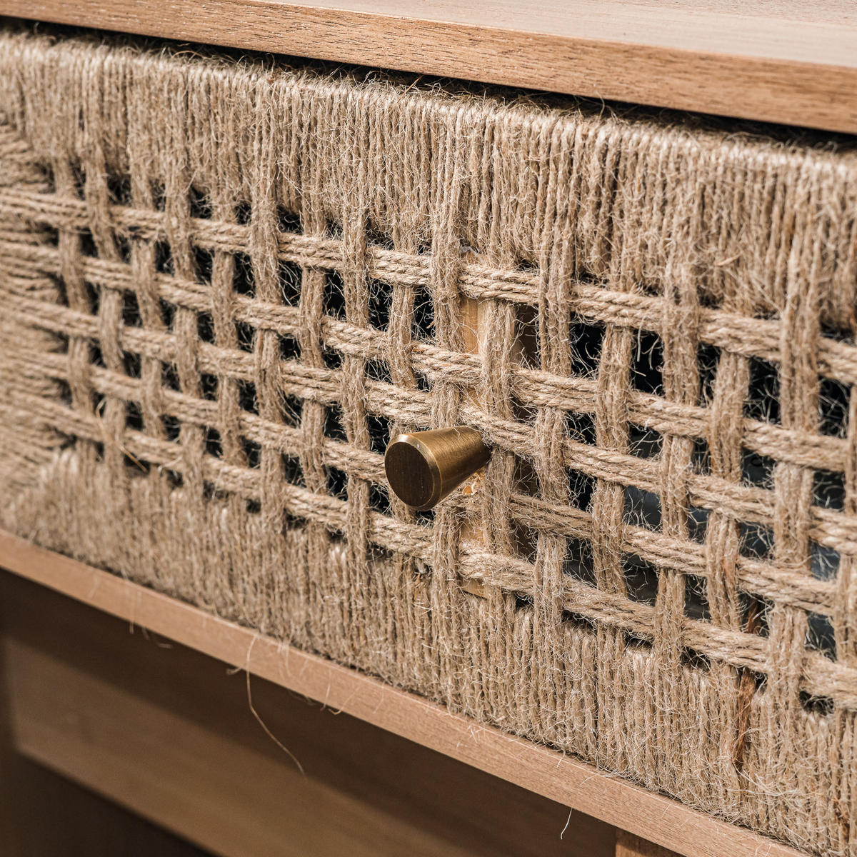 KONSOLENTISCH Rechteckig Braun 84 x 42 x 77 cm - Braun, Holz (42/84/77cm) - Nordlys