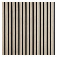 AKUSTIKPANEEL 60/60 cm 1 Stück Grau - Grau, Holz (60/60/2cm) - Homestyle4u