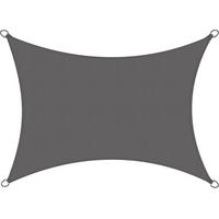 SONNENSEGEL SolVision PS9 200/300 cm rechteckig Anthrazit PE - Anthrazit, Kunststoff (300/200cm) - Sol Royal