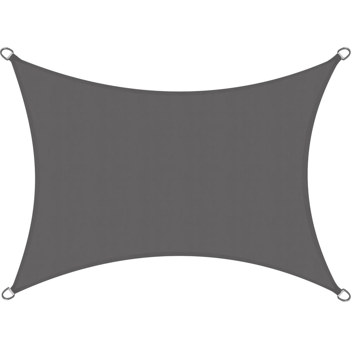 SONNENSEGEL SolVision PS9 200/300 cm rechteckig Anthrazit PE - Anthrazit, Kunststoff (300/200cm) - Sol Royal