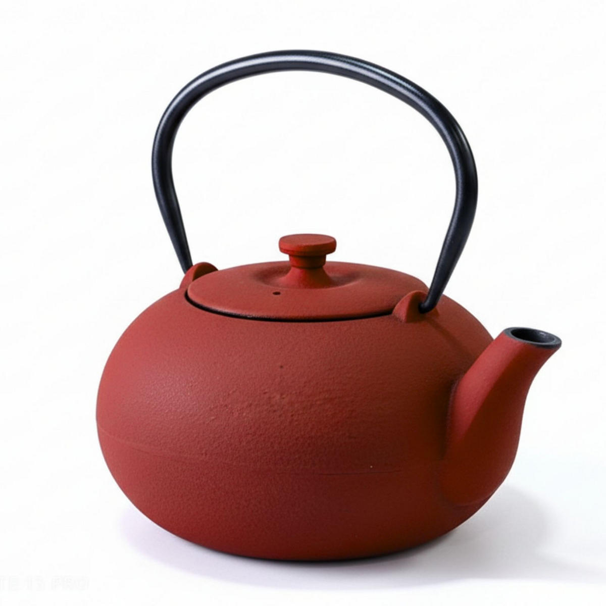 TEEKANNE Gusseisen Nomi 800 ml - Rot, Metall (0.8L) - AROMELIO