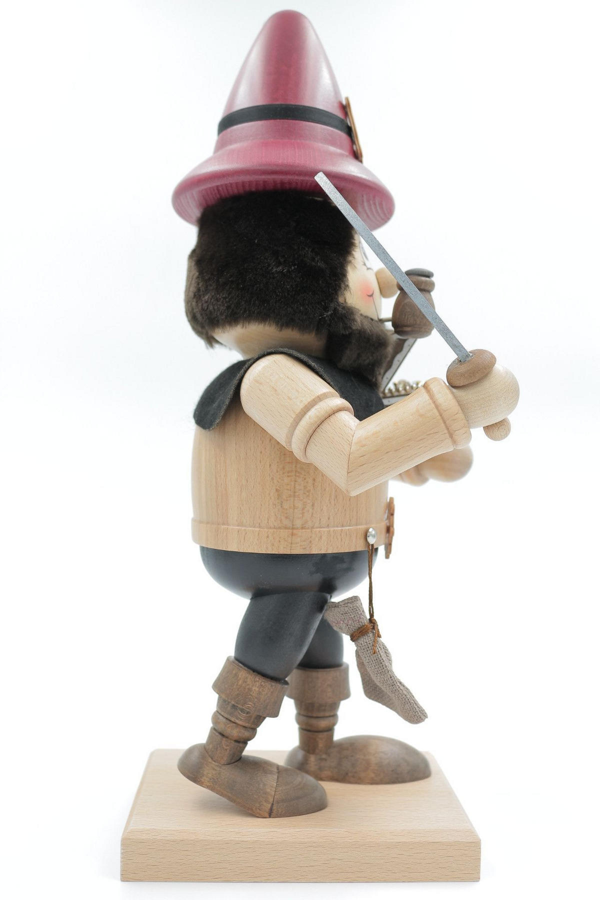 RAUCHFIGUR Wichtel Räuber 32 cm - Multicolor, Holz (15/35/0.1cm)