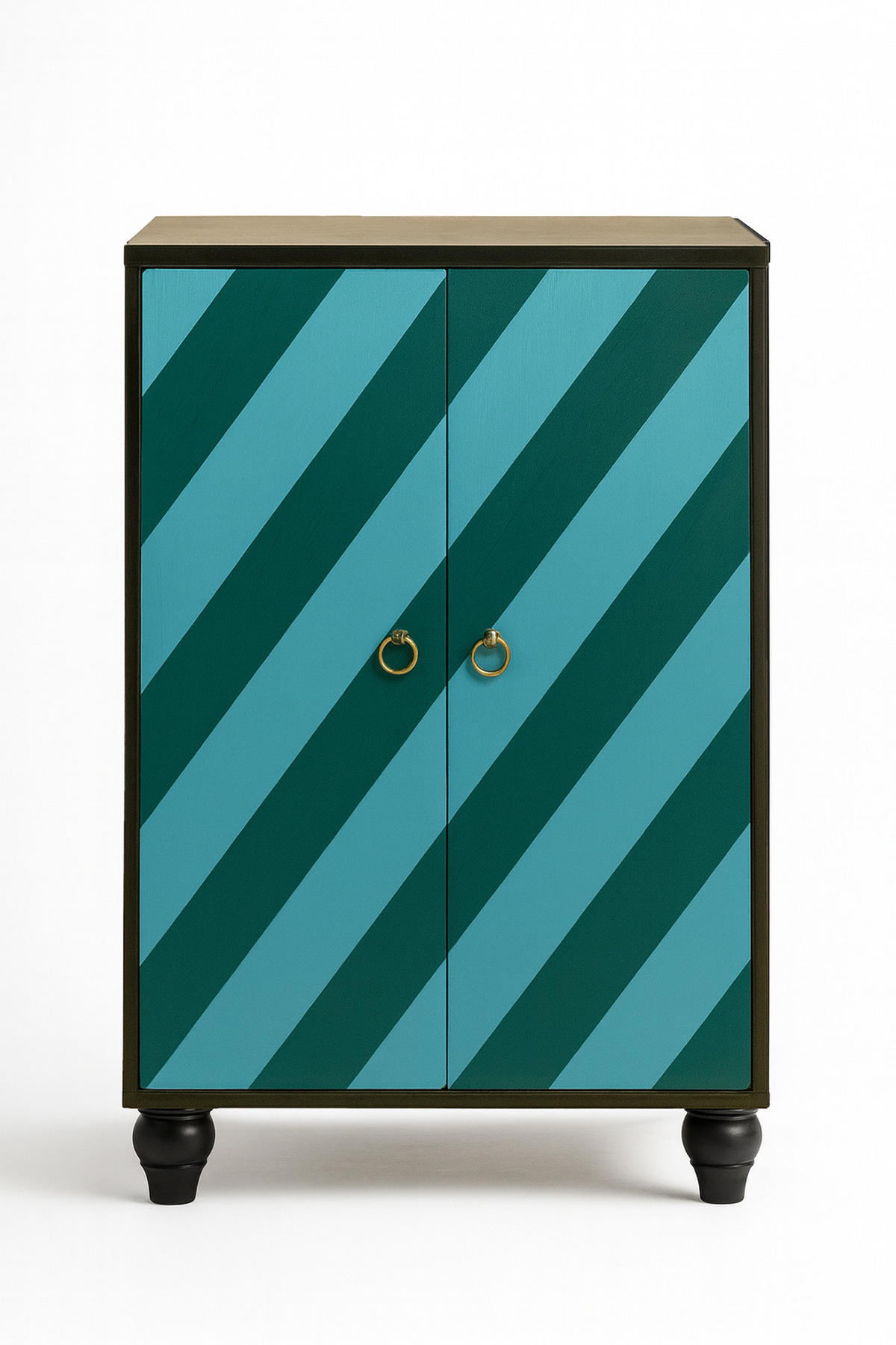 SCHRANK SIDEBOARD mit 2 Türen MARCUS - Blau, Holzwerkstoff (75/127/45cm) - RNT By Really Nice Things