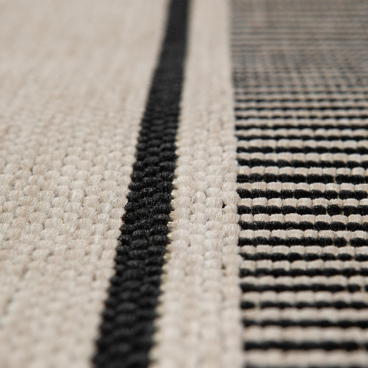 OUTDOOR-TEPPICH Paomia perlweiß 120 x 170 cm - Hellgrau, Textil (120/170cm) - Vivaraise