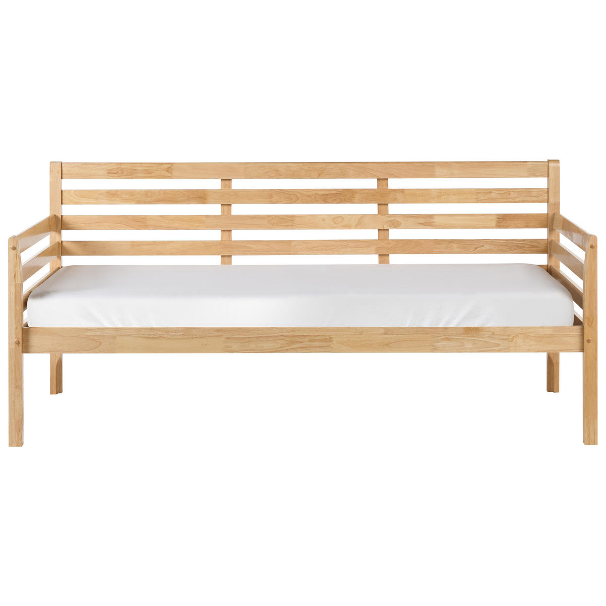 PAT DE ZI lemn 90/200 cm culoare naturală Theza - culoare naturală, lemn (90/200cm) - Beliani