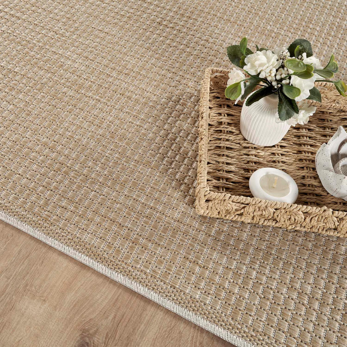 OUTDOOR-TEPPICH 092 Braun Wetterfest 200x290 cm - Braun, Textil (200/290cm) - carpet city