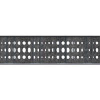 SICHTSCHUTZSTREIFEN Design Vlies Bubble für Doppelstabmatten Anthrazit 2,6m - Anthrazit, Kunststoff (260/19cm) - ZAUN|ZU