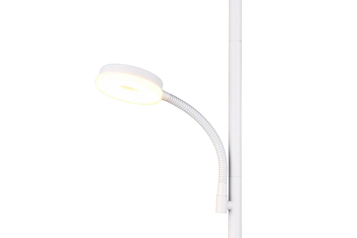 STEHLAMPE SPECTER - Weiß - 25/25/178 cm - Weiß, Metall (25/25/178cm) - Trio Leuchten