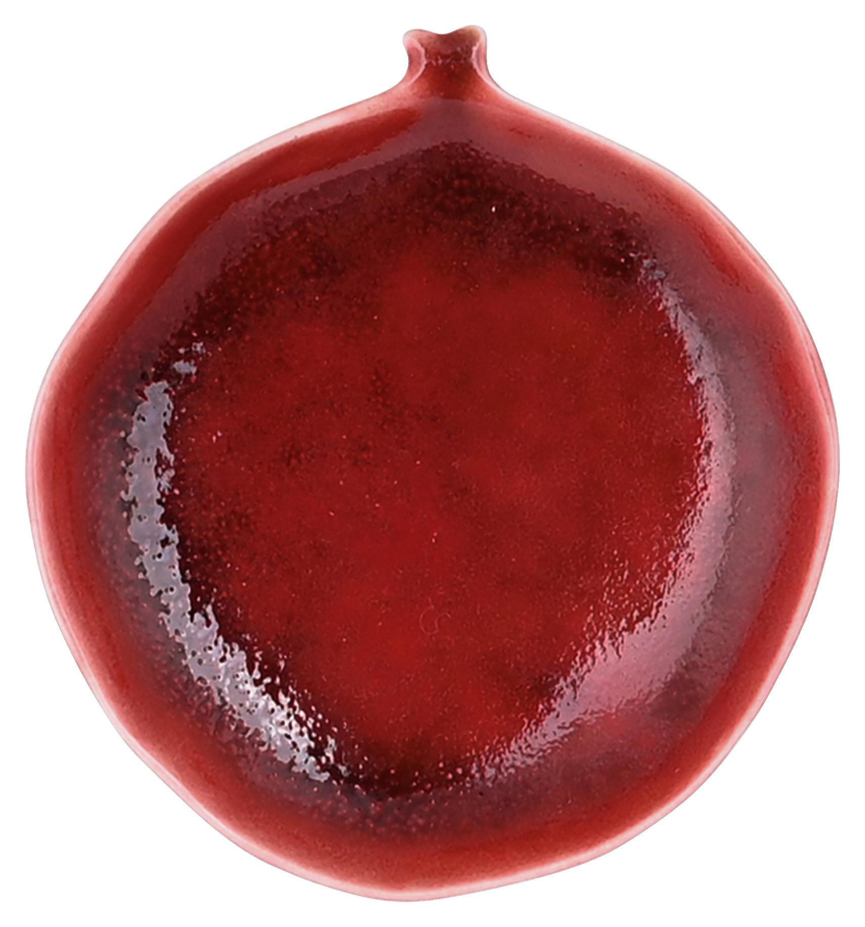 Mömax Dekoteller Rot 2 cm