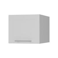 KLAPPHÄNGESCHRANK Kvantum W6B/40 Weiß Matt / Grau Matt 40 / 59 / 36cm - Weiß/Grau, Holz/Holzwerkstoff (40/36/59cm) - Feldmann-Wohnen