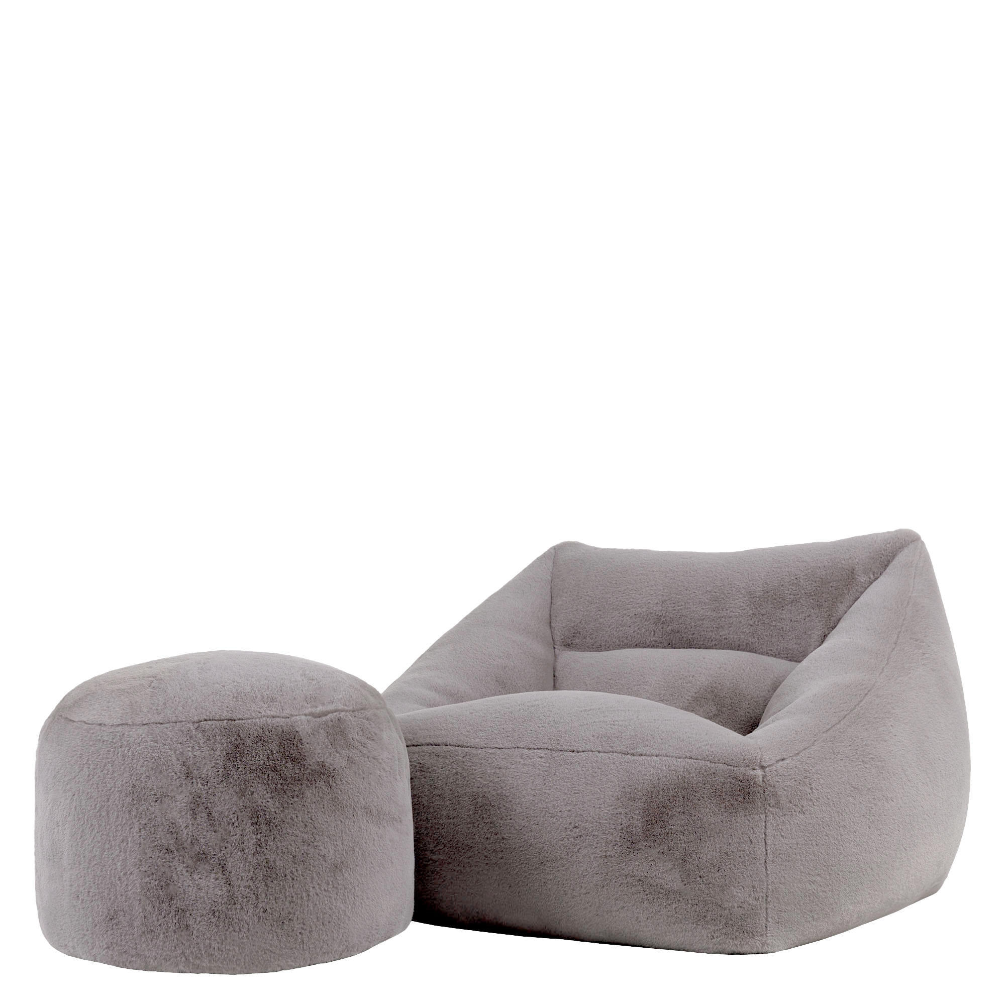icon Sitzsack Grau 97x73x84 cm