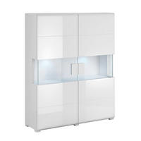 OMARA ZA POSODO Jules Bela - bela, leseni material (122/152/39cm) - Petits-meubles