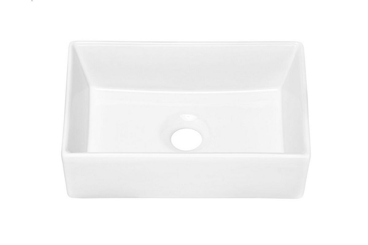 WASCHTISCHKOMBI 50 cm 3 Teile - Line Reed Green L BM83 in Schilfgrün/ Evoke Eiche - Eiche Artisan/Grün, Holz (50/57/40cm)