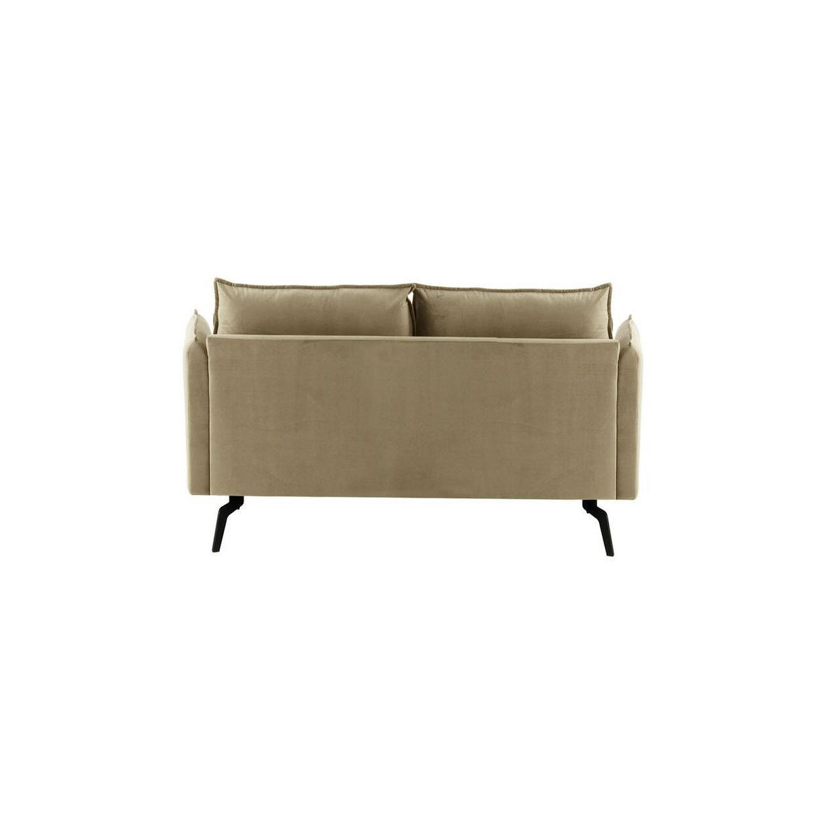 ZWEISITZER-SOFA Layla-Velluto 3 - Beige, Holz/Textil (171/95/98cm)