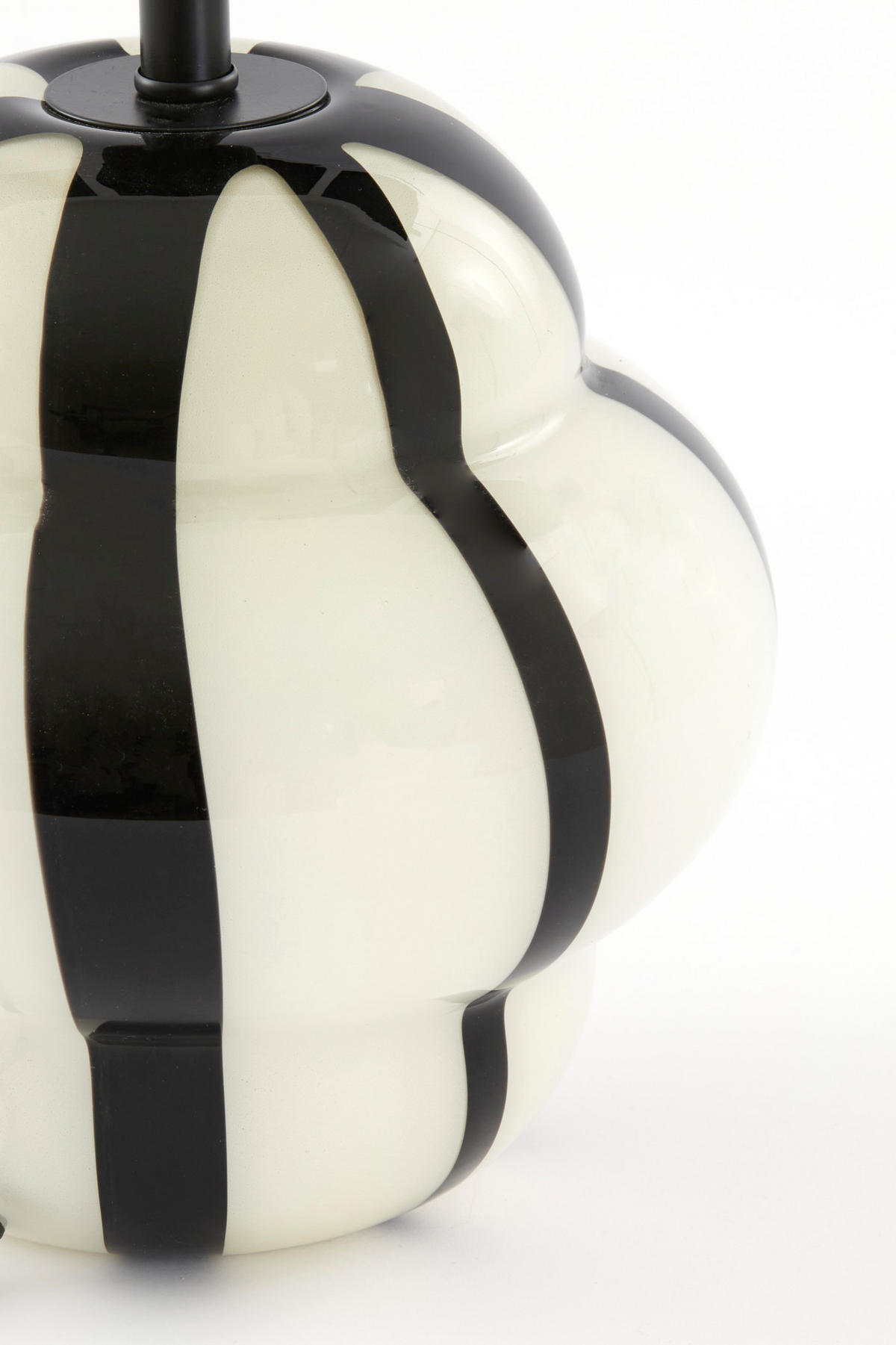 LAMPENFUSS Ylien Weiß Ø22/28 cm - Weiß, Glas (22/22/28cm) - Light & Living