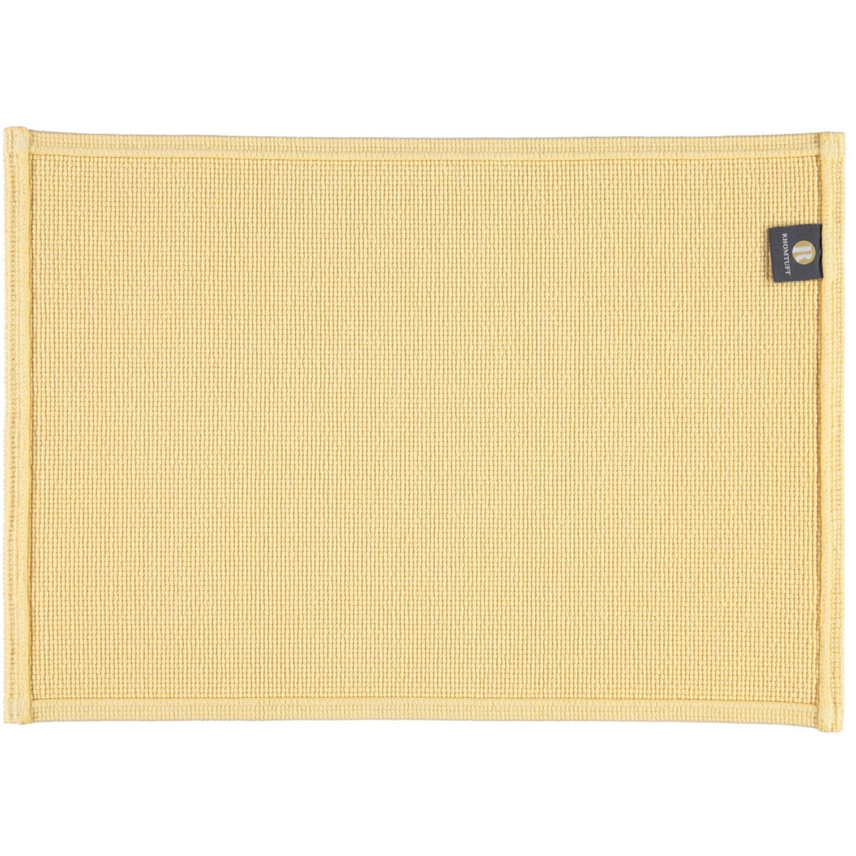 BADEMATTEN PLAIN MAIS - 390 - Gelb, Textil (50/70cm) - Rhomtuft