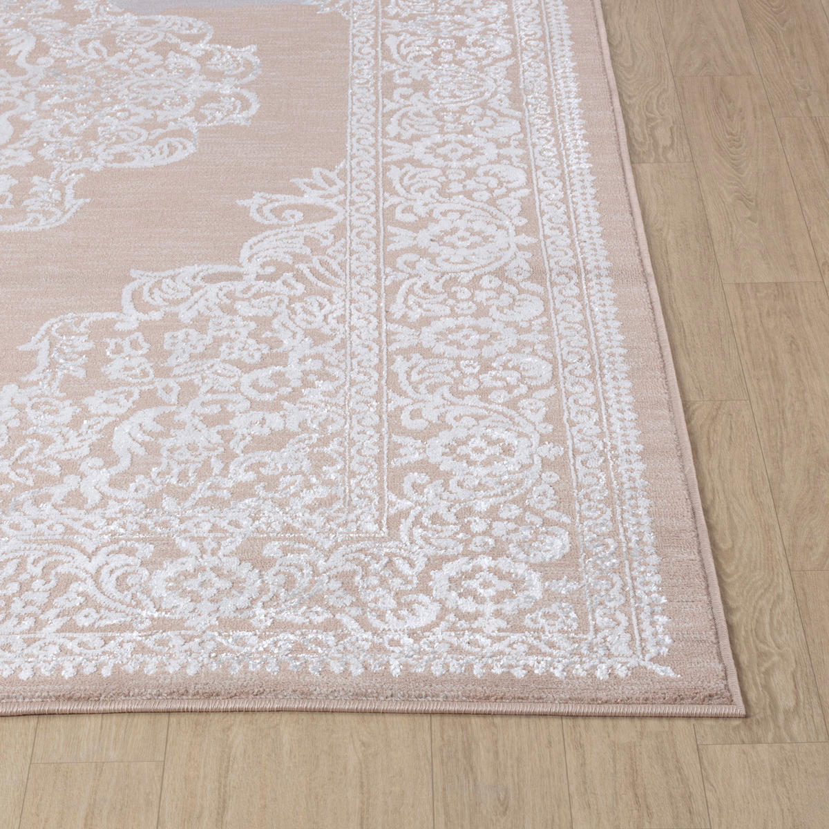 VINTAGE-TEPPICH 120x170 cm Beige - Beige, Naturmaterialien/Textil (120/170cm) - LIVABLISS