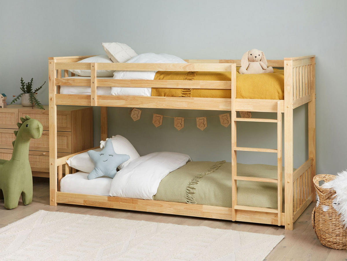 HOCHBETT 90x200 cm Heller Holzfarbton Lazer - Hellbraun, Holz (90/200cm) - Beliani