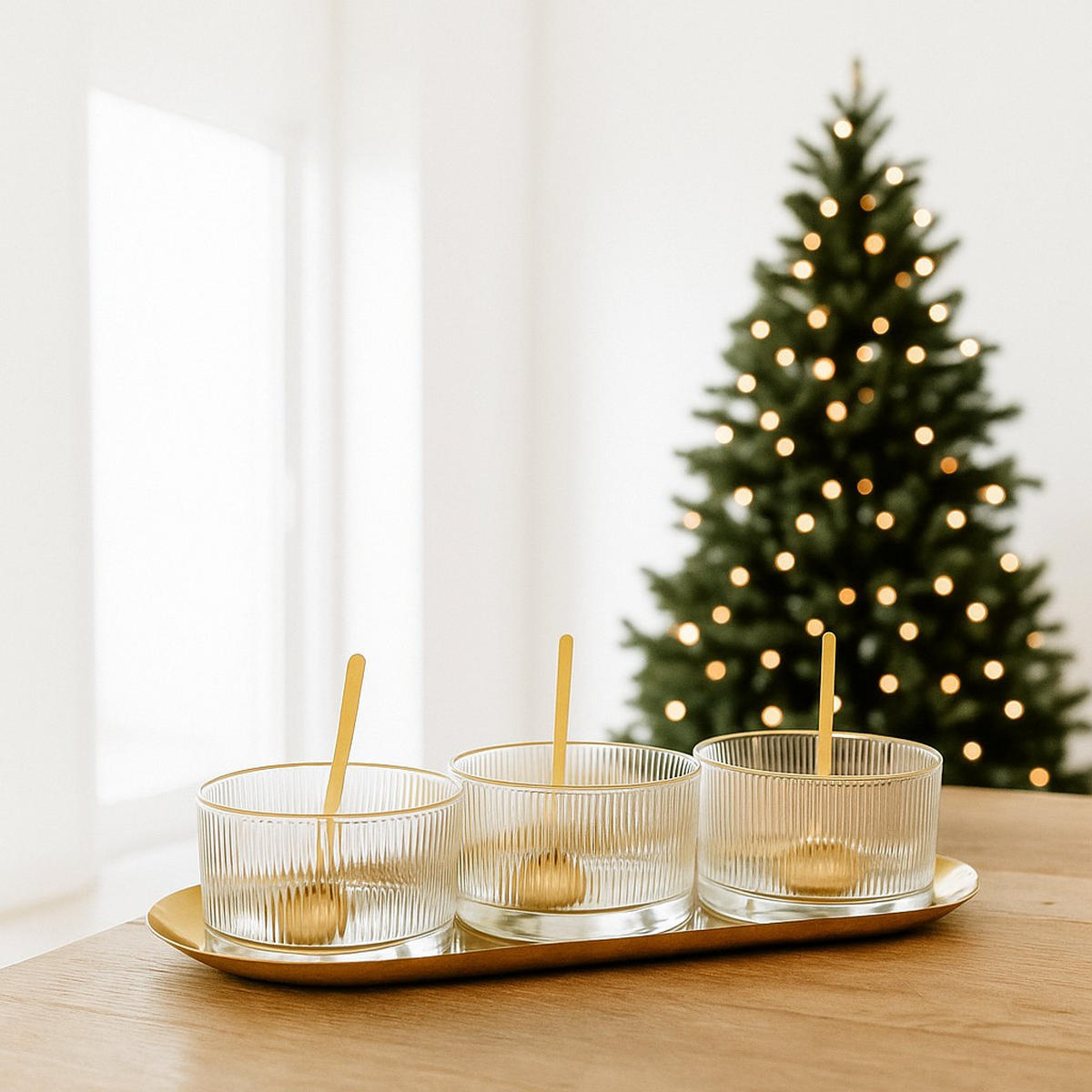 DIPSCHALEN Ø 9 CM - Braun, Glas (30cm) - Excellent Houseware