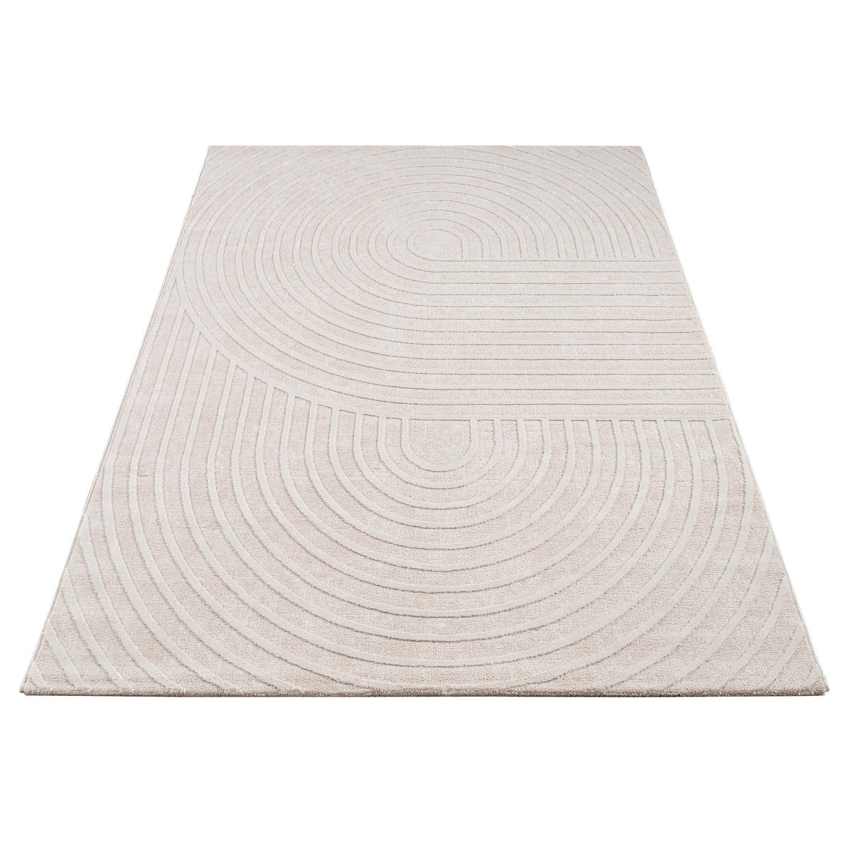 KURZFLORTEPPICH 230/320 cm Santorini 612 - Beige, Textil (230/320cm) - Paco Home