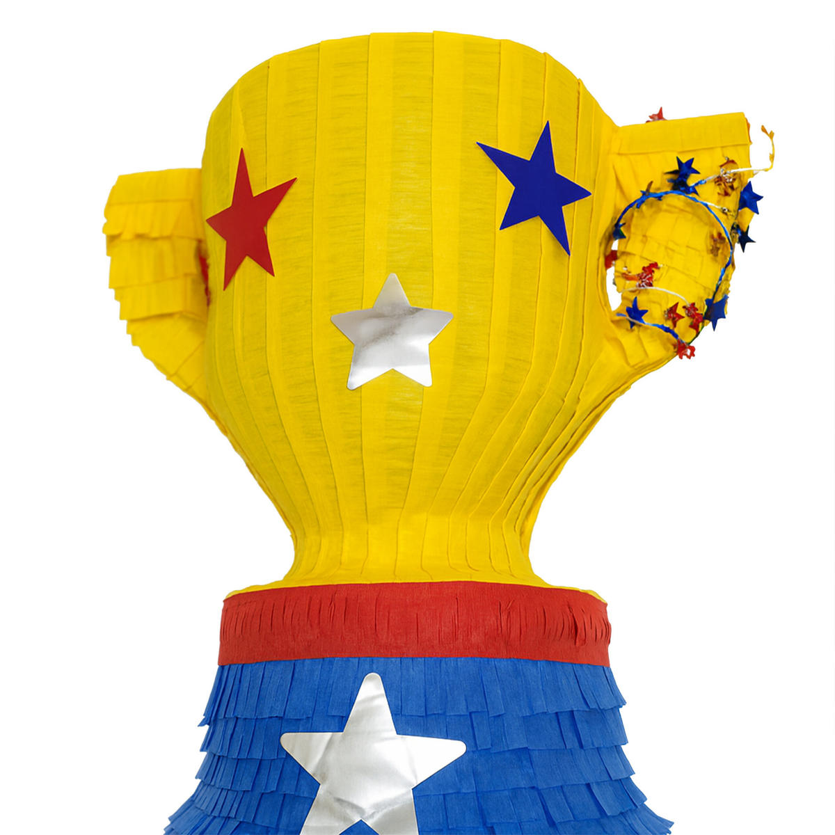 PINATA - Multicolor, Papier/Wellpappe (30.5/38/19cm) - Relaxdays